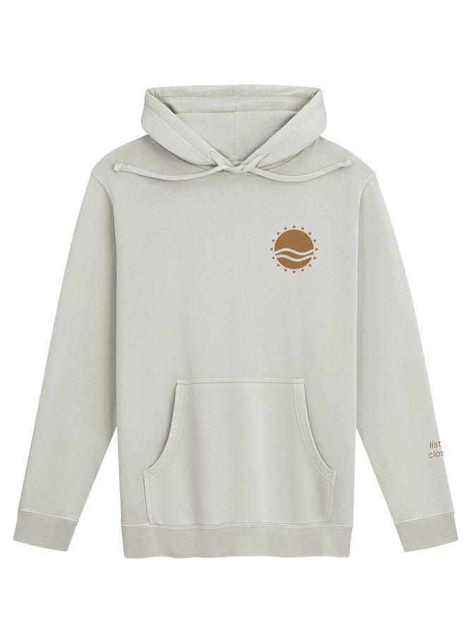 Small Sun Pigment Hoodie (Printed, Light)